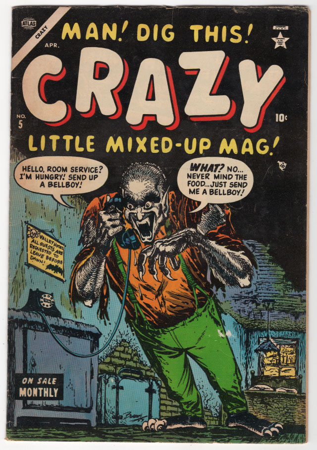 Crazy (Atlas) #5 F Front Cover